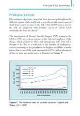 PSA and PSA Screening