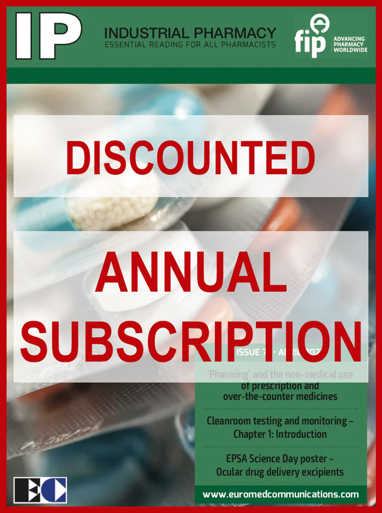 1 Year Subscription - Industrial Pharmacy